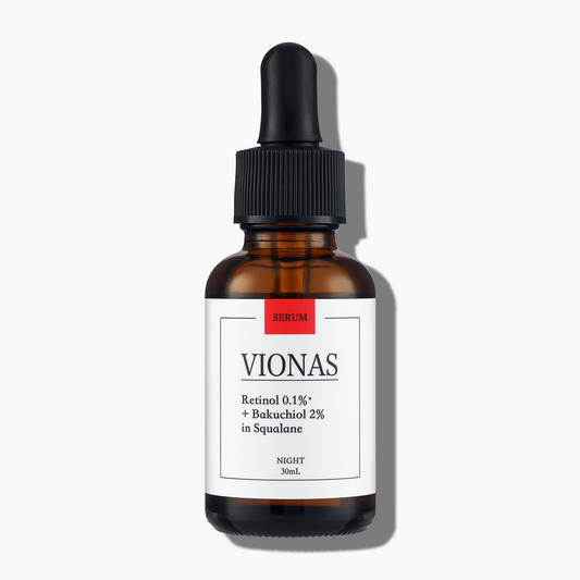 レチノール0.1%*+バクチオール2%セラム